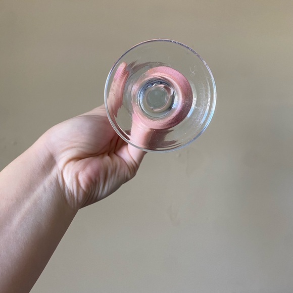 Grey Goose Etched Crystal Martini Glasses Set of 2 - Picture 4 of 5